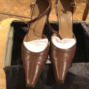 Worthington ankle strap heels